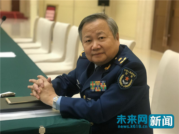 全国政协委员、空军军医大学口腔医院教授赵铱民。 未来网记者 谢青摄