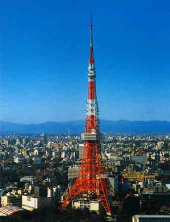 日本东京铁塔辐射太强癌症威胁周边市民(附图