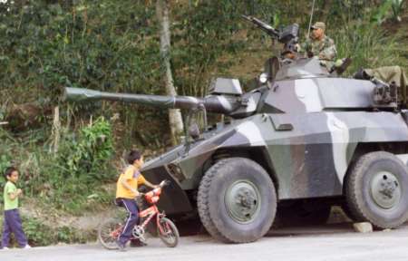 哥伦比亚政府军收复非军事区游击队总部所在地