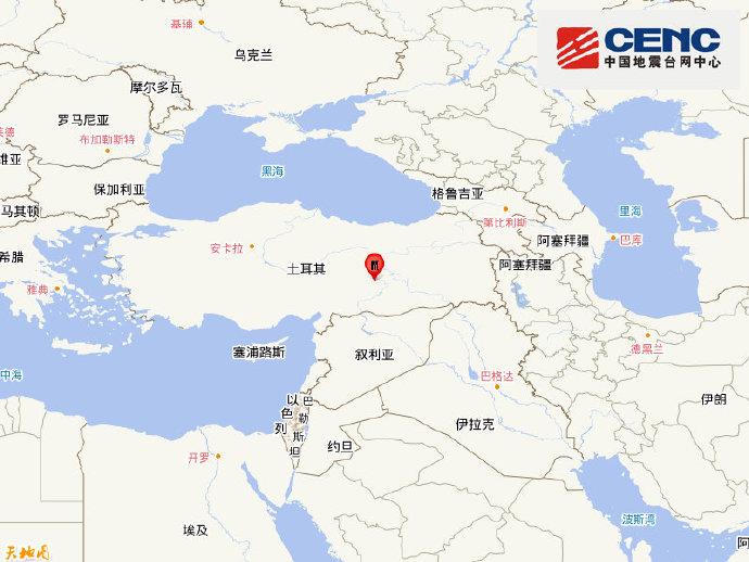 土耳其发生6.0级地震，震源深度10千米 (http://www.cnwts.cn/) 国际 第1张