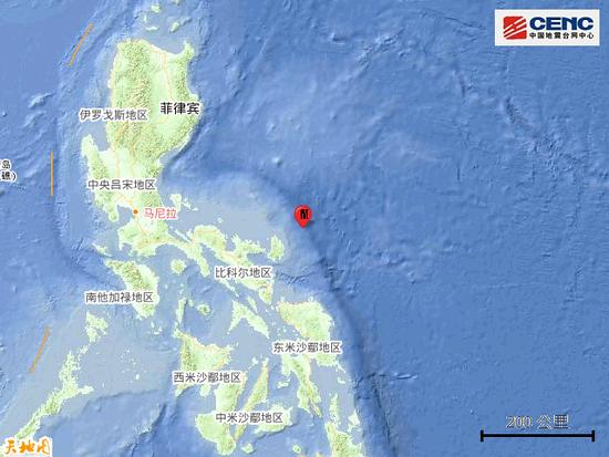 菲律宾发生5.9级地震，震源深度10千米 (http://www.cnwts.cn/) 国际 第3张