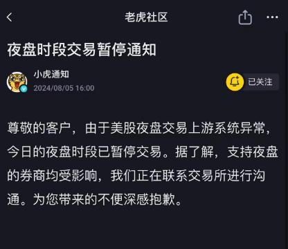 美股夜盘暂停交易！多家券商紧急提示 (http://www.cnwts.cn/) 国际 第3张