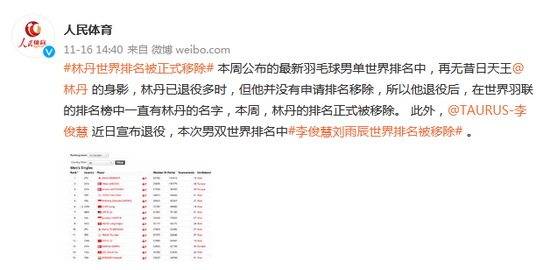 林丹世界排名被正式移除 (http://www.lingxun.net.cn/) 新闻 第2张