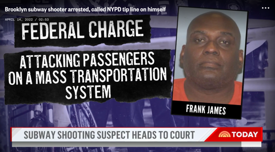 纽约地铁枪击案：33声枪响下的致命通勤路