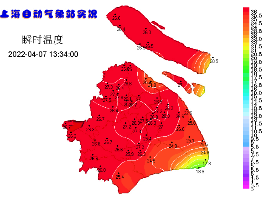 上海下周一或逼近30℃，之后冷空气将带来降温降雨 (http://www.cstr.net.cn/) 资讯 第2张