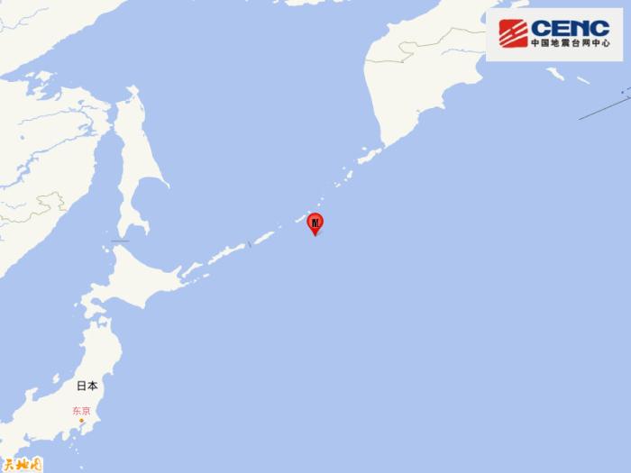 千岛群岛发生5.6级地震 震源深度20千米 (http://www.hsqixing.com/) 国际 第1张