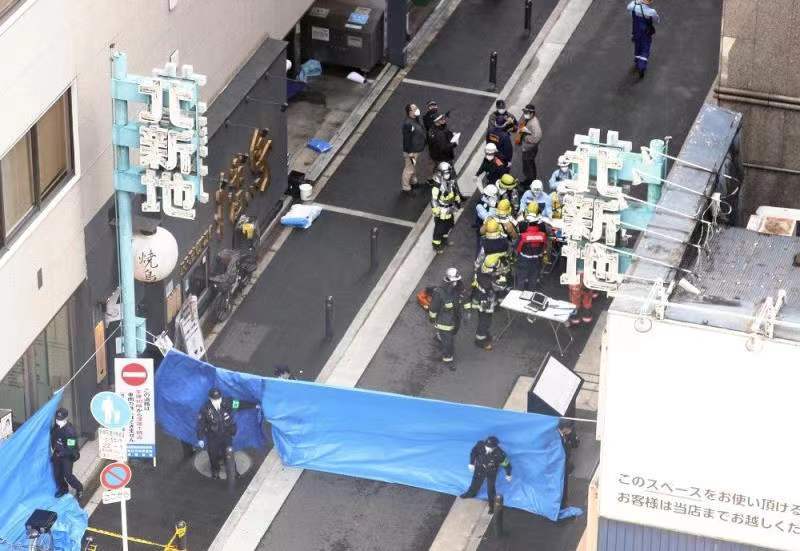 大阪大楼火灾已致9人死亡