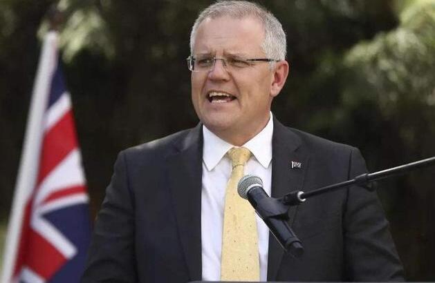 因与感染病例密接，澳总理莫里森正监测新冠症状