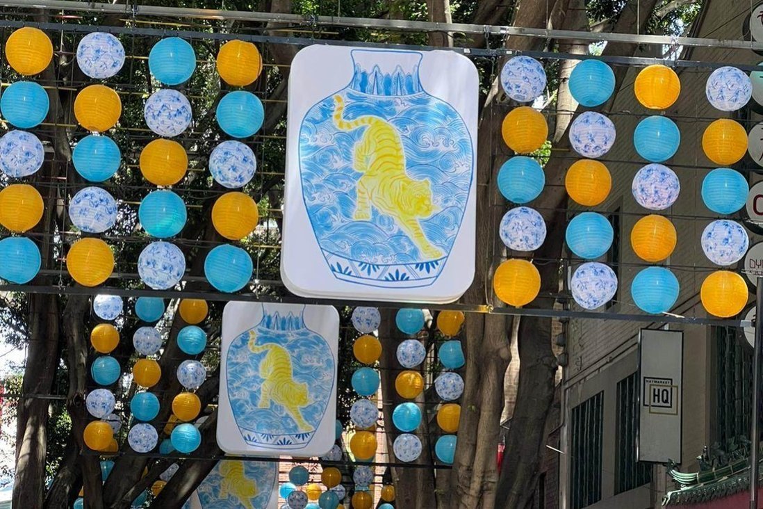 给唐人街装饰“白蓝”春节灯笼，悉尼市议会引发争议