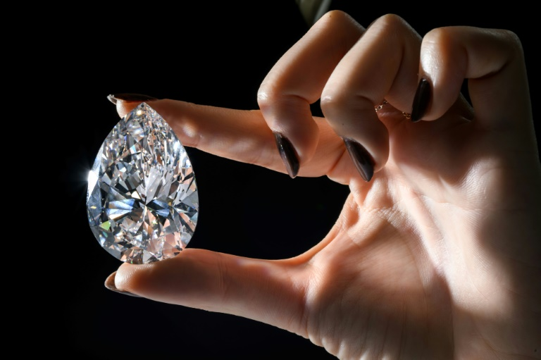 228克拉超大白钻拍卖在即 估价数千万美元