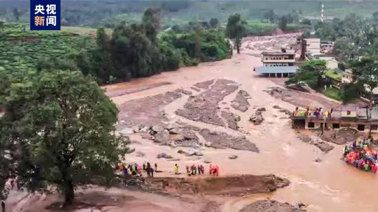 印度喀拉拉邦山体滑坡已致200人死亡