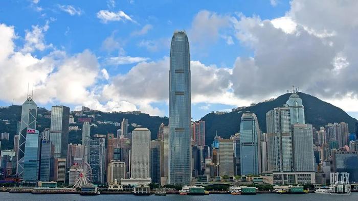 △香港国际金融中心。（图/视觉中国）