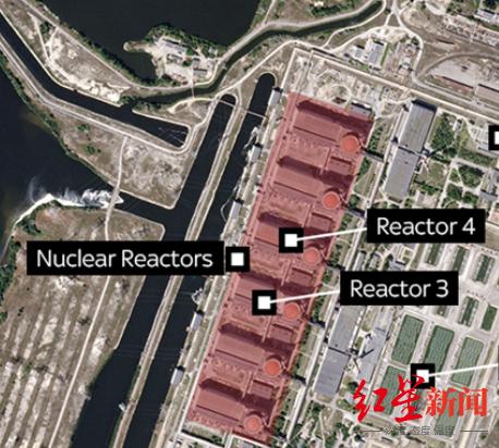  ↑乌方称，有情报显示，两个反应堆机组的屋顶放置有类似爆炸物的物品