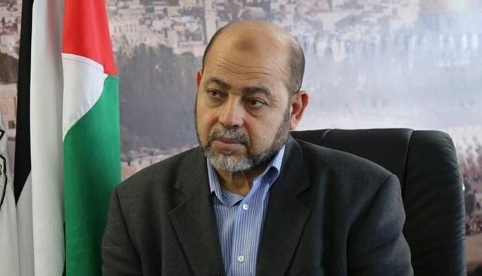 △哈马斯政治局成员穆萨·阿布·马尔祖克（资料图）