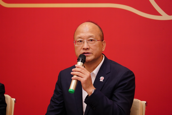 CBA公司首席执行官张雄 图/中国篮球媒体日提供