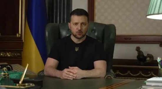  ·7月17日，泽连斯基在总统府网站发表视频讲话。