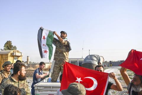 2019年，土耳其在叙利亚北部开展“和平之泉行动”（图源：财新）