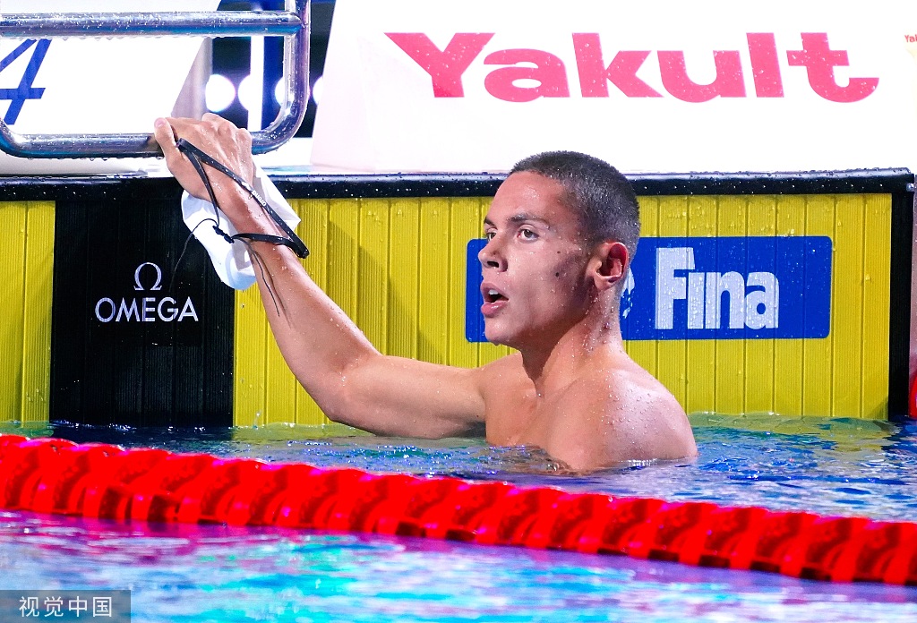 尘封13年的男子100米自由泳世界纪录被波波维奇改写