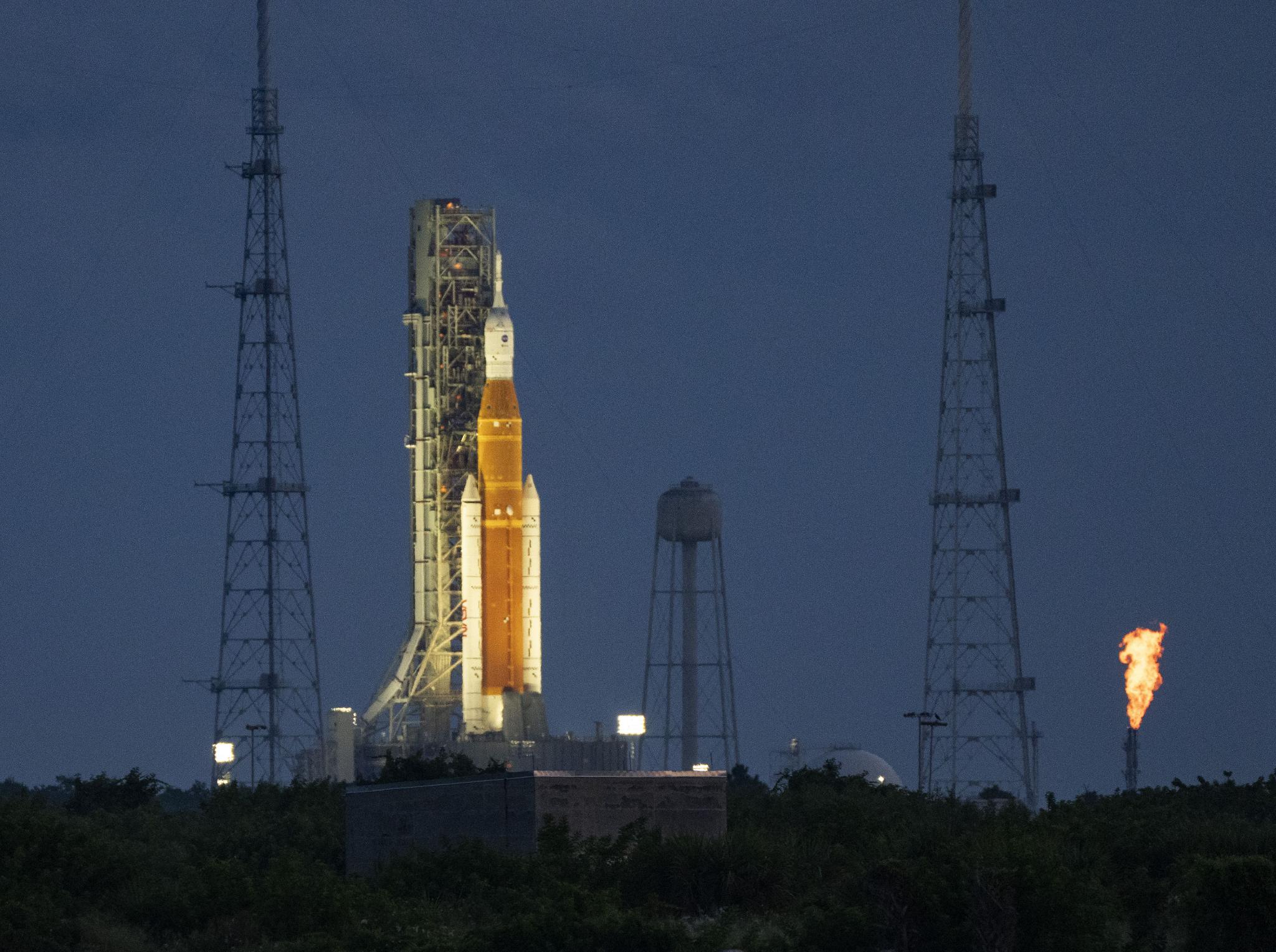 9月3日，NASA宣布推迟“阿尔忒弥斯1号”发射任务 图自澎湃影像