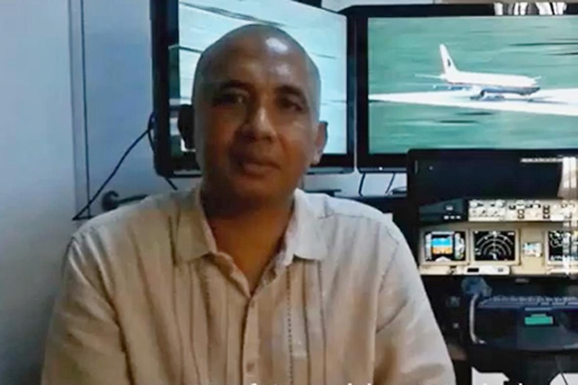 MH370机长沙阿  图源：《泰晤士报》