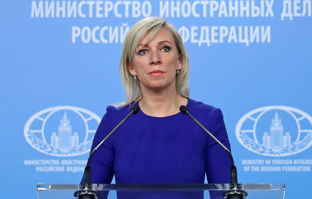 俄罗斯外交部发言人玛丽亚·扎哈罗娃 图源：俄罗斯外交部