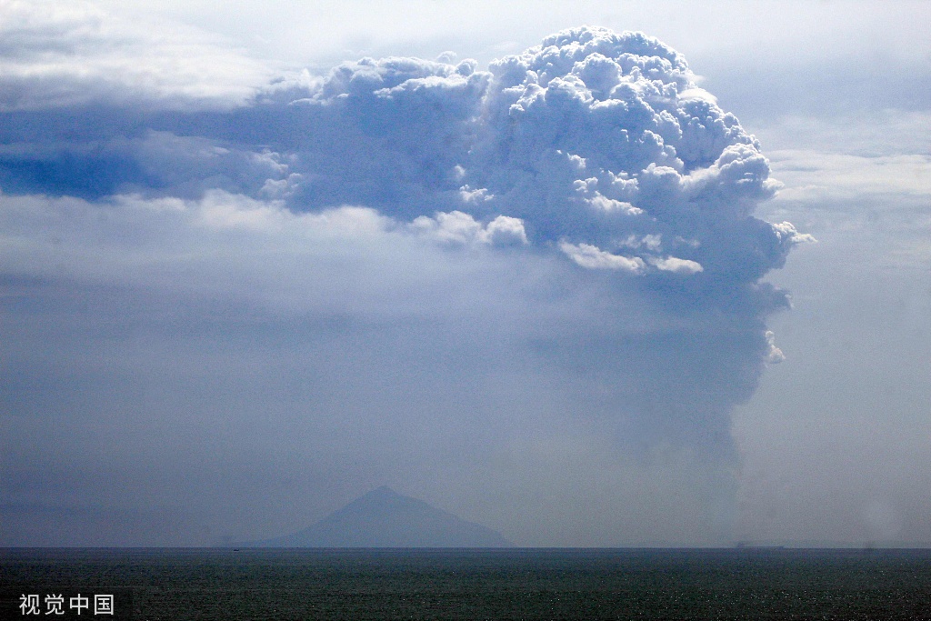 喀拉喀托之子火山喷发 （资料图）