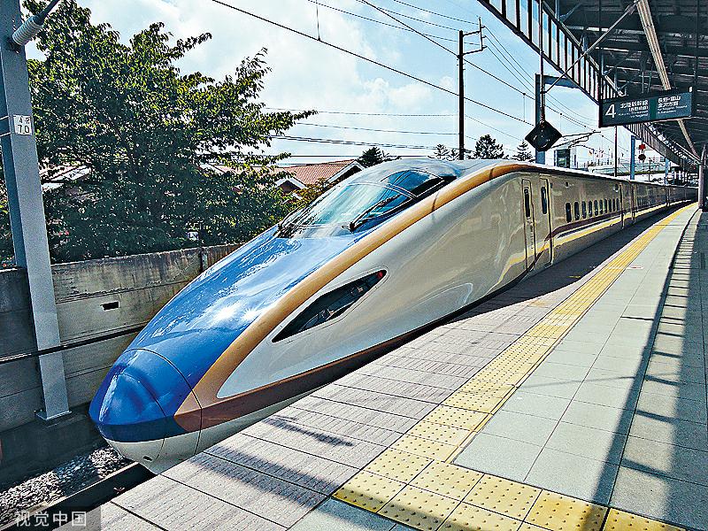 日本北陆新干线列车（资料图）