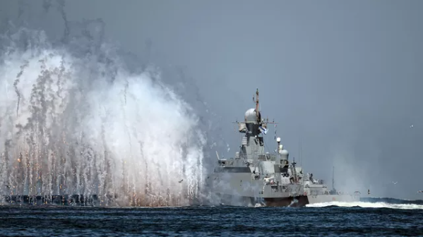 俄罗斯海军黑海舰队舰艇（资料图）