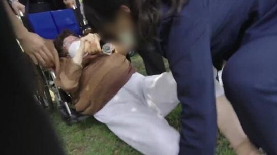 惹众怒！韩媒：94岁“慰安妇”奶奶想见佩洛西，竟被警卫制止推倒受伤