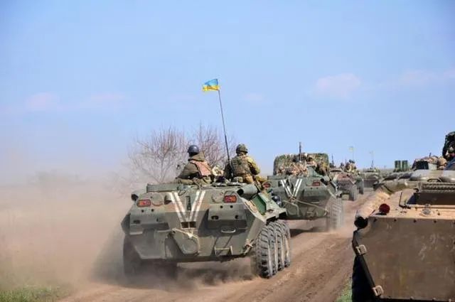  乌军装甲部队图：资料